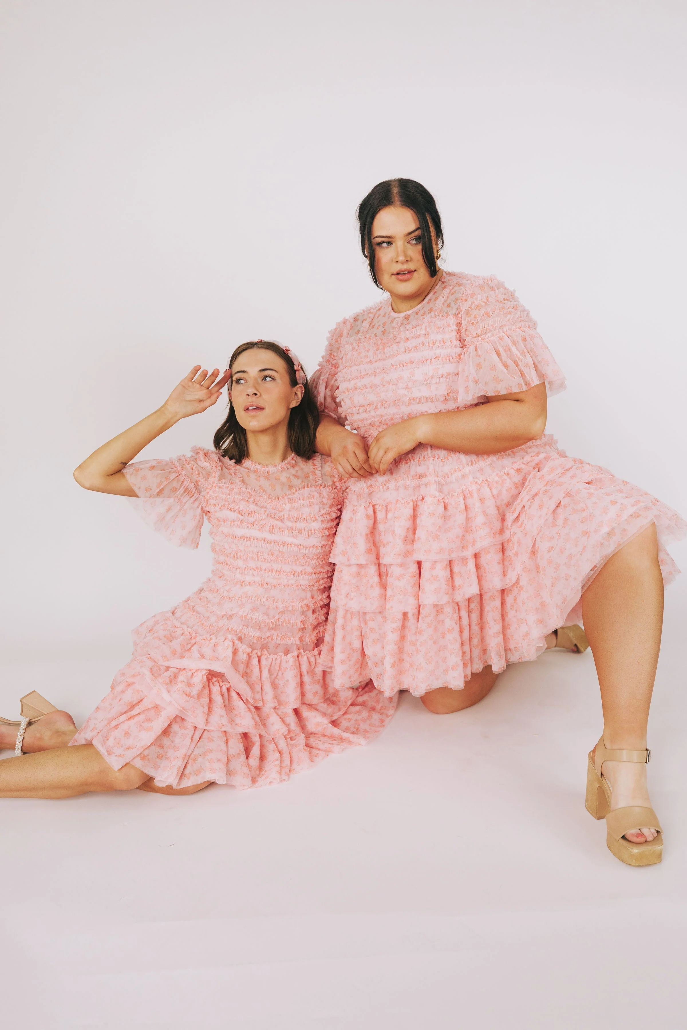 EXCLUSIVE - Cherry Blossom Ripple Dress - Image 22