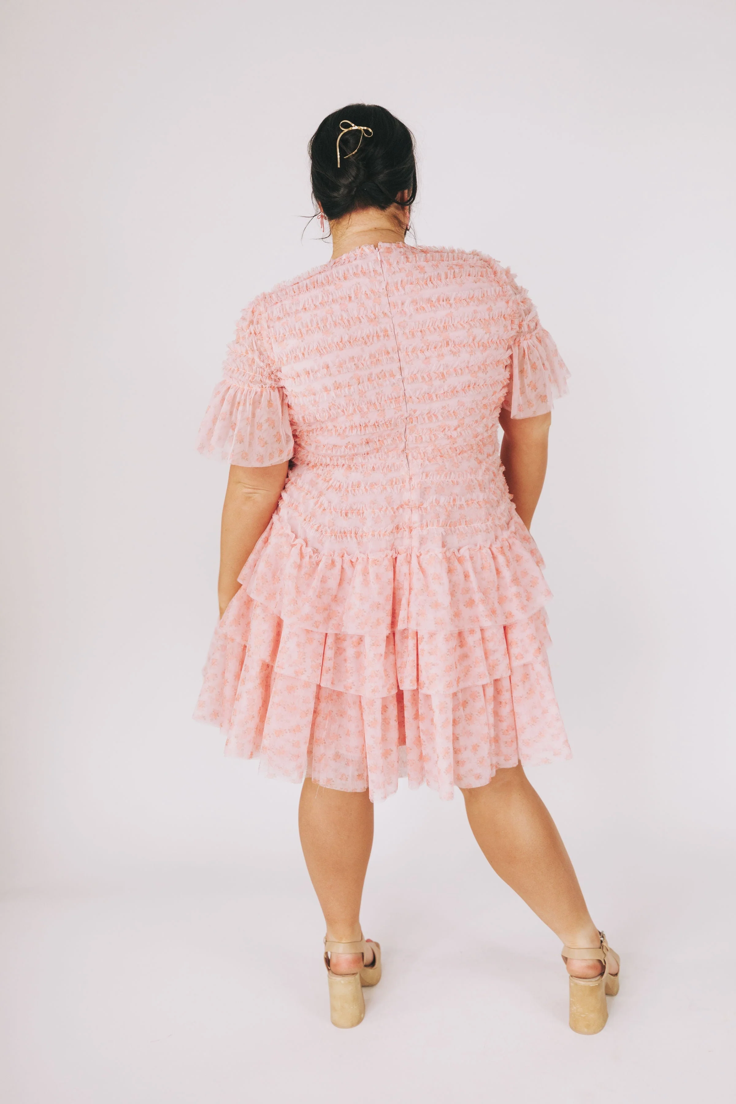 EXCLUSIVE - Cherry Blossom Ripple Dress - Image 28