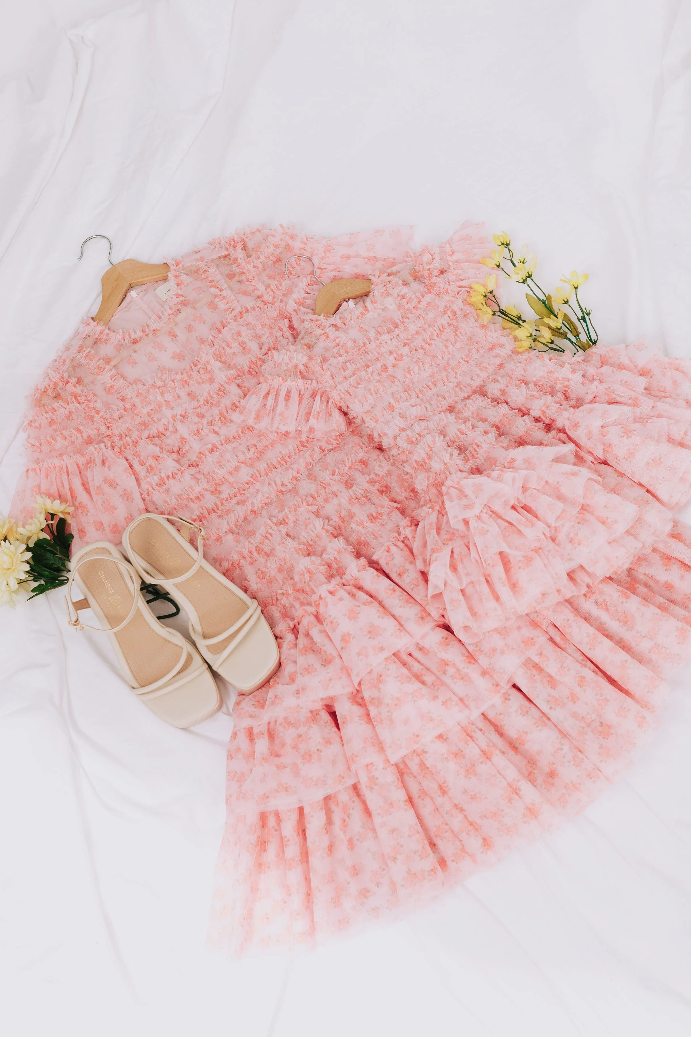 EXCLUSIVE - Cherry Blossom Ripple Dress - Image 3