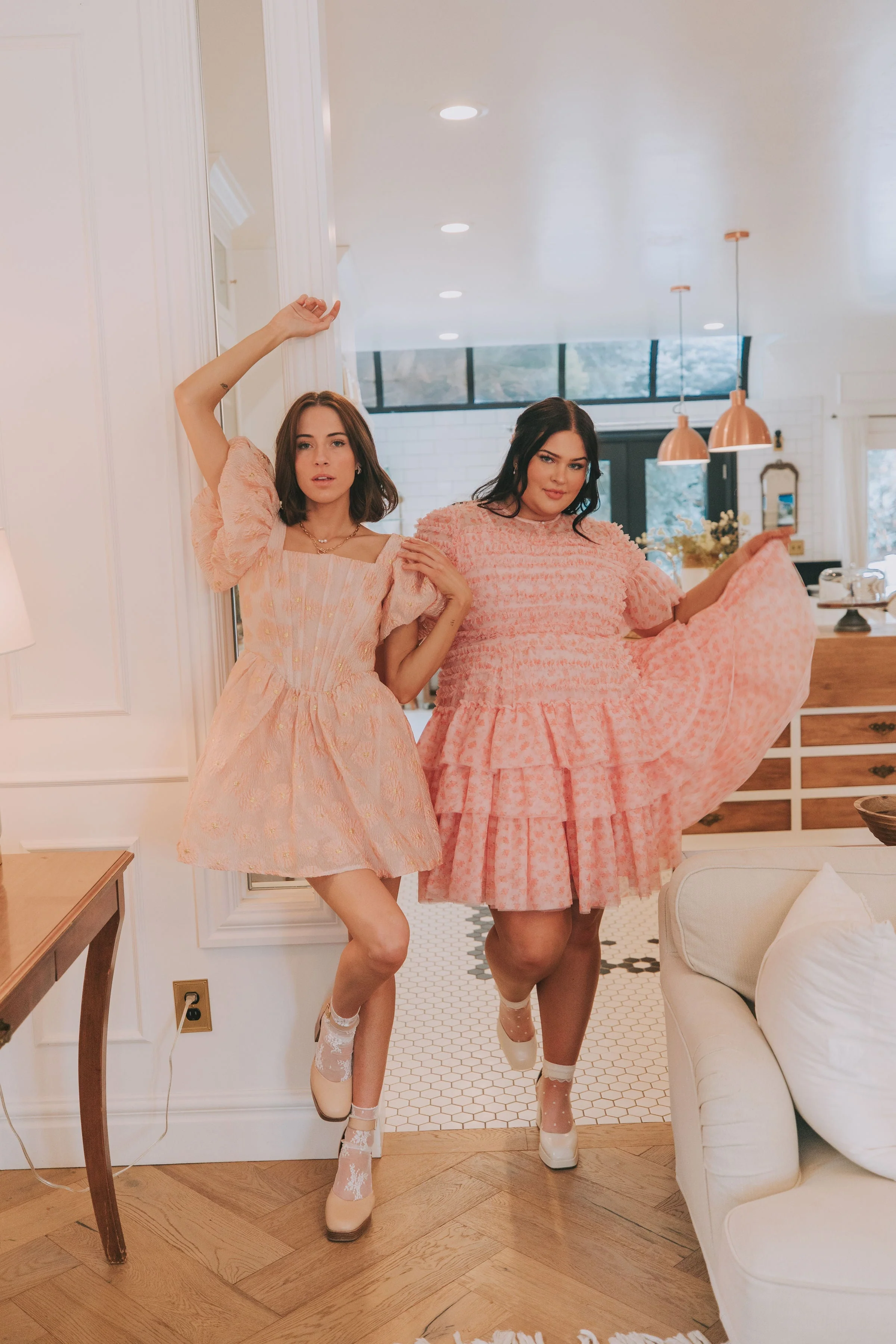 EXCLUSIVE - Cherry Blossom Ripple Dress - Image 33