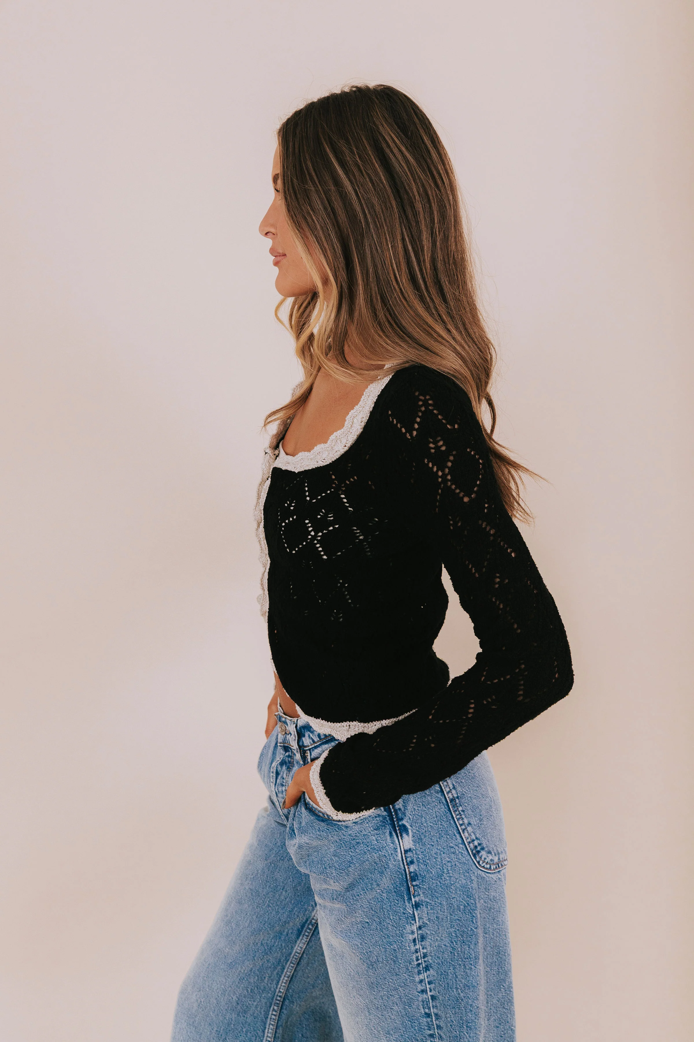 FREE PEOPLE - Adelene Cardigan - Image 5