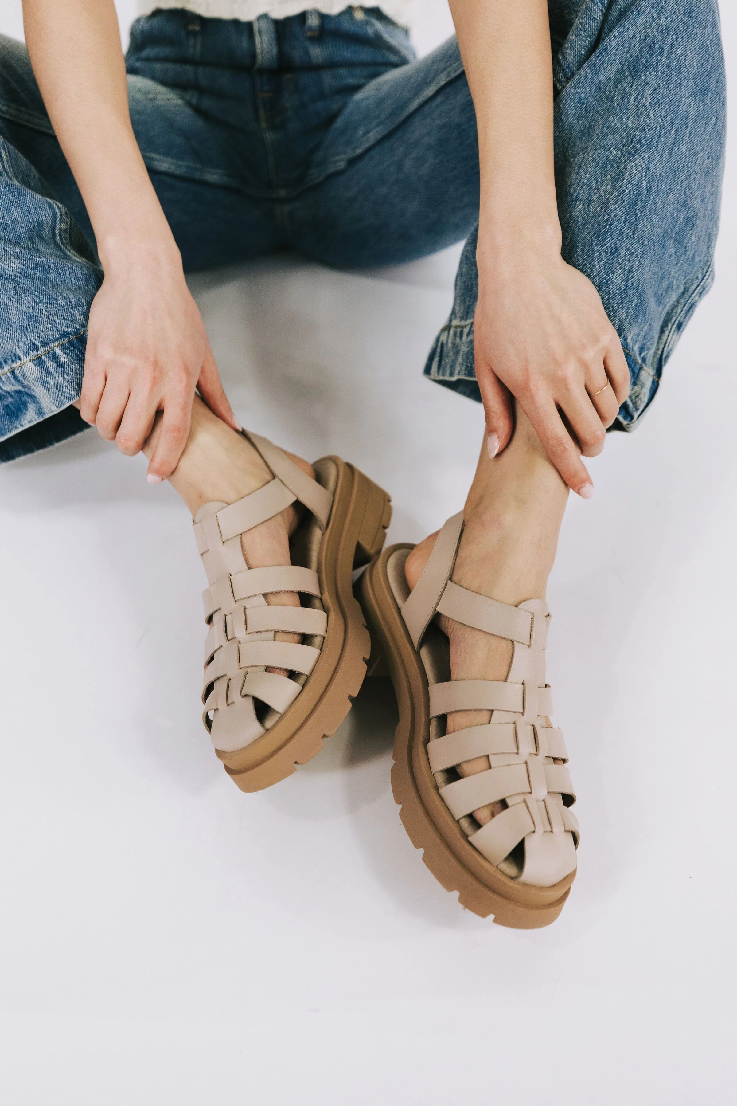 FREE PEOPLE - Delaney Fisherman Platforms - 5 Colors! - Image 4