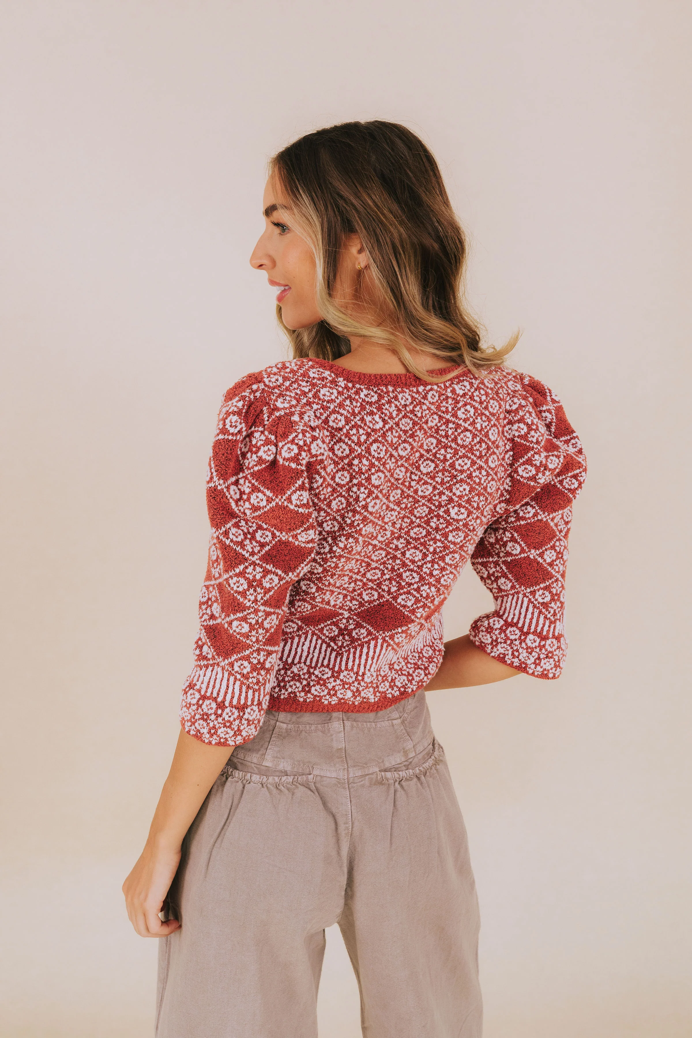 FREE PEOPLE - Geo Floral Cardi - Image 5