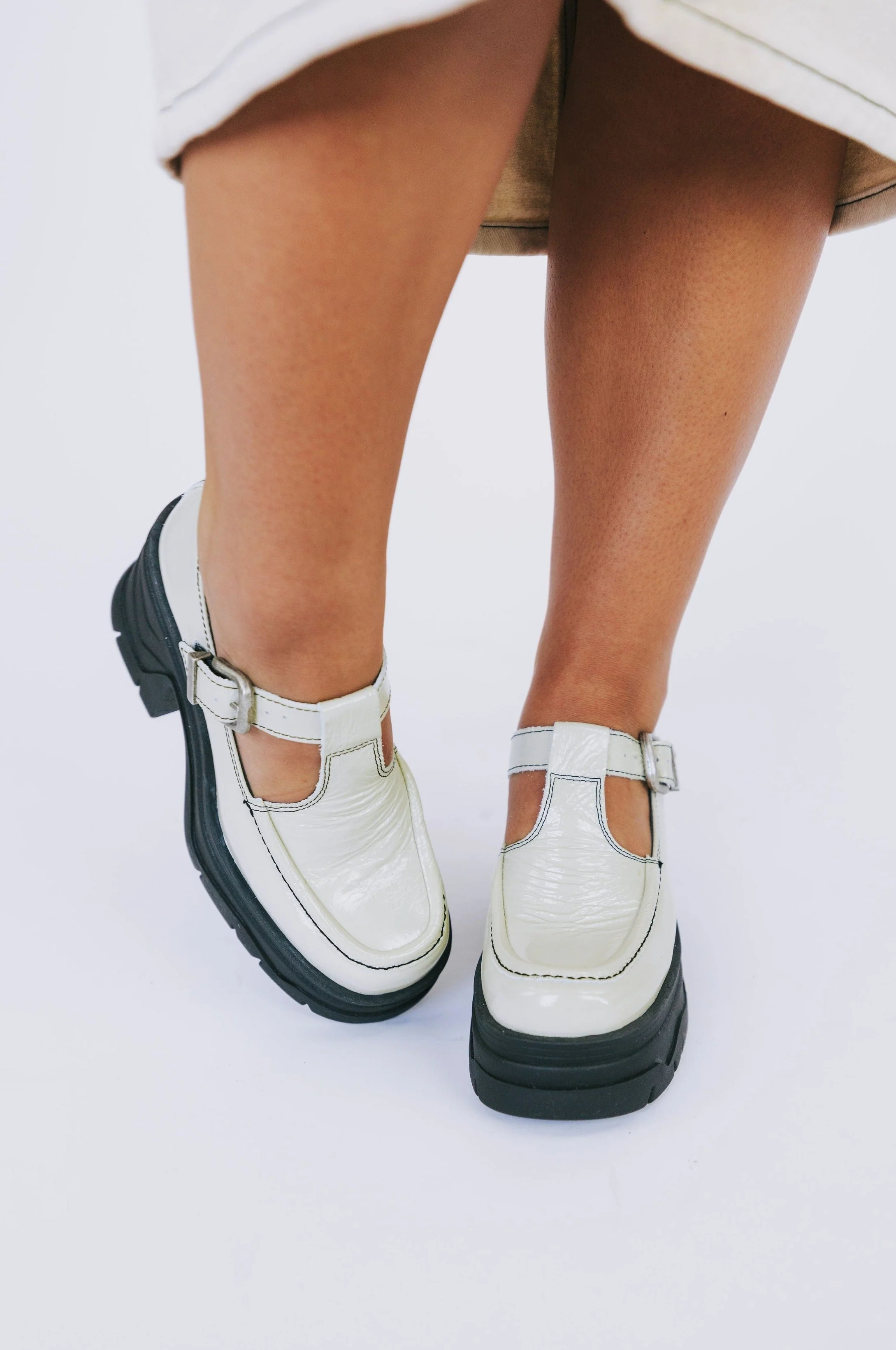 FREE PEOPLE - Mayla Platform Mary Janes - Image 5