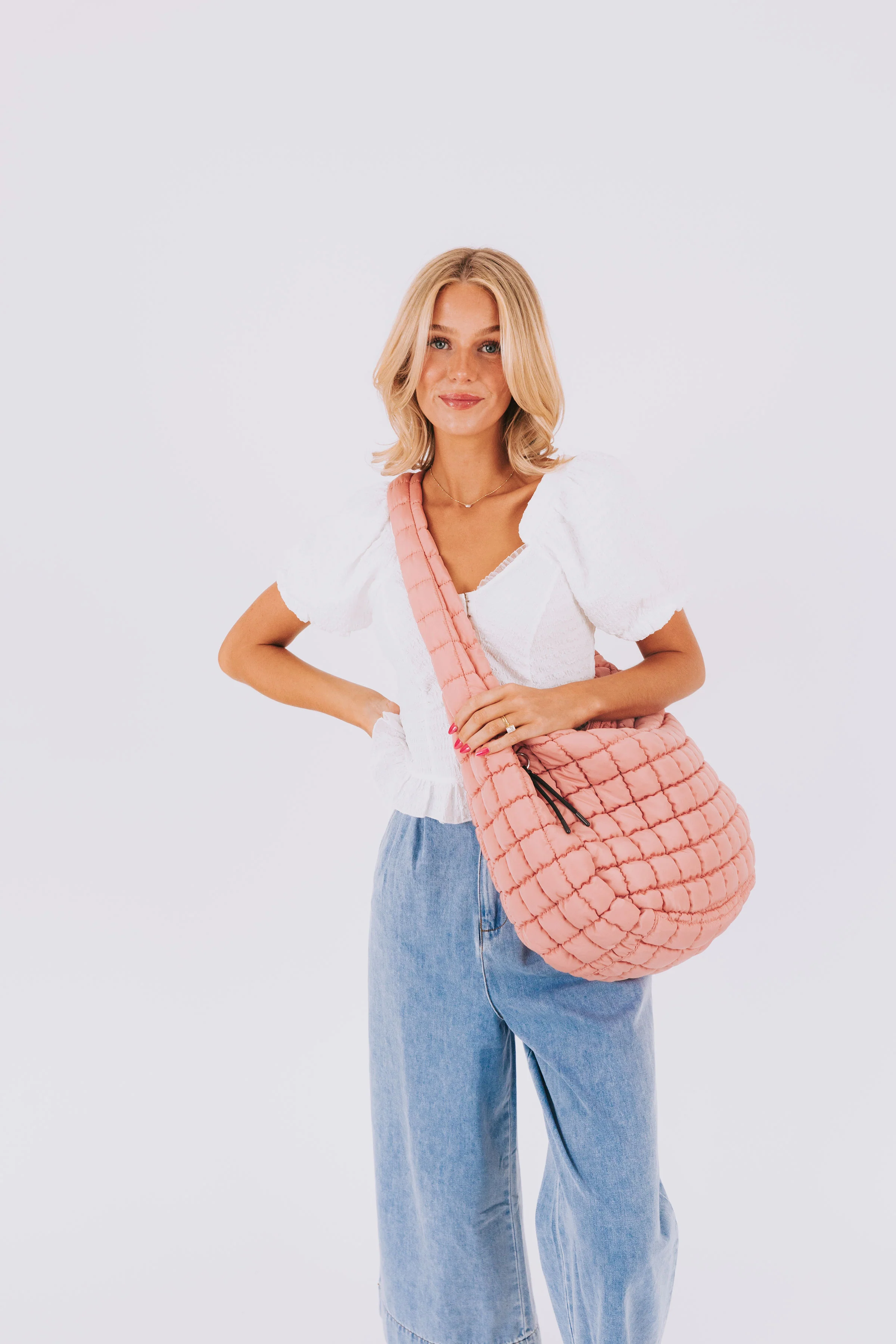 FREE PEOPLE - Quilted Carryall - 16 Colors! - Image 17