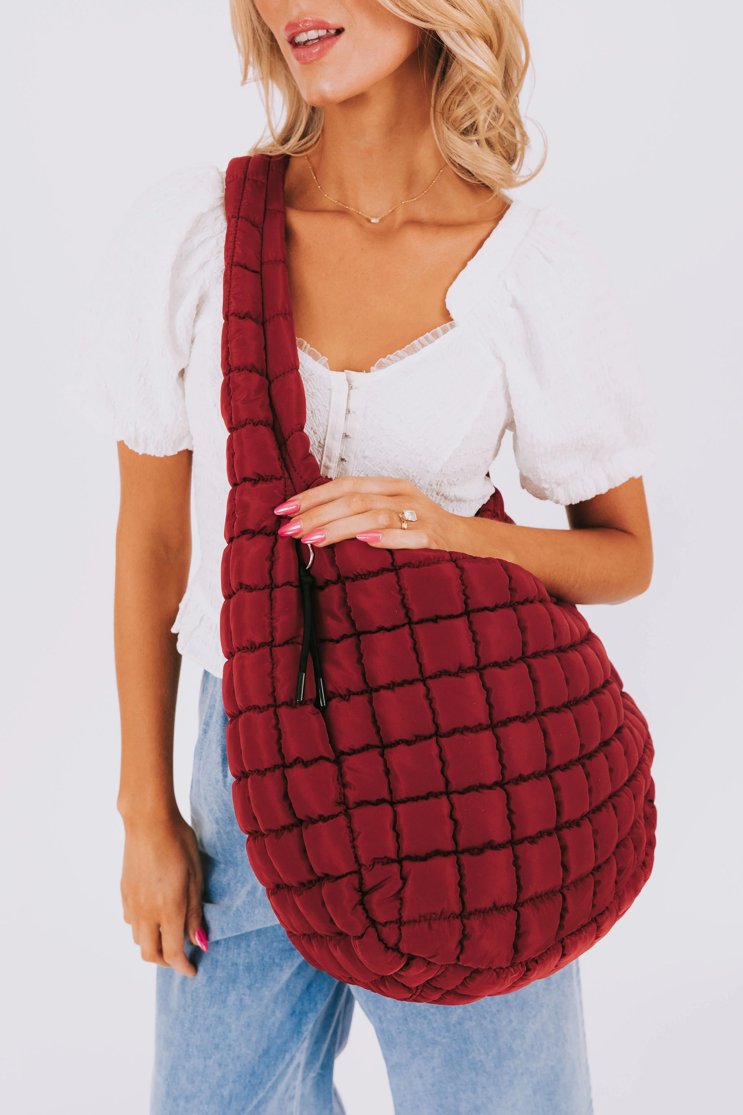 FREE PEOPLE - Quilted Carryall - 16 Colors! - Image 19