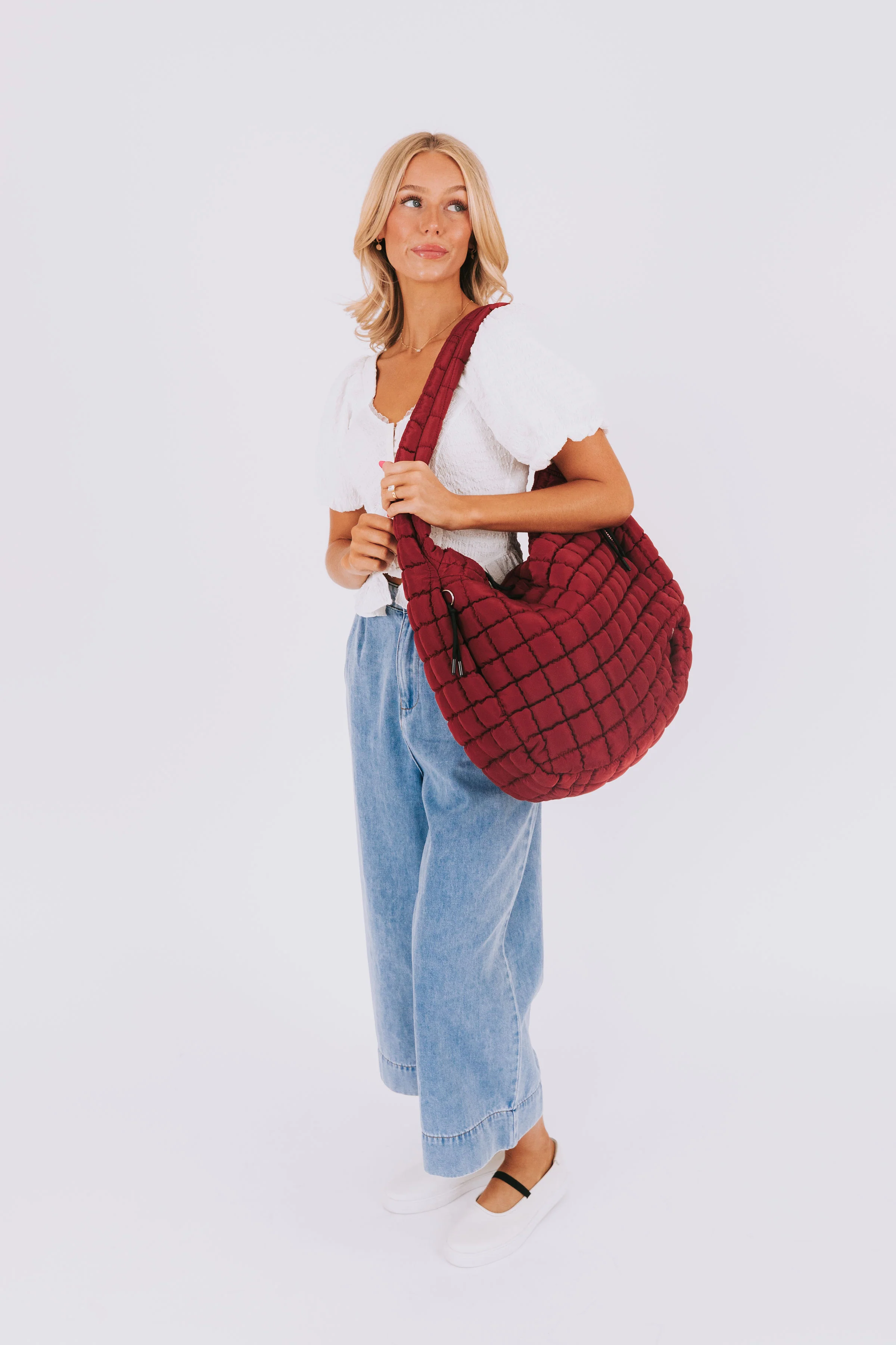 FREE PEOPLE - Quilted Carryall - 16 Colors! - Image 21