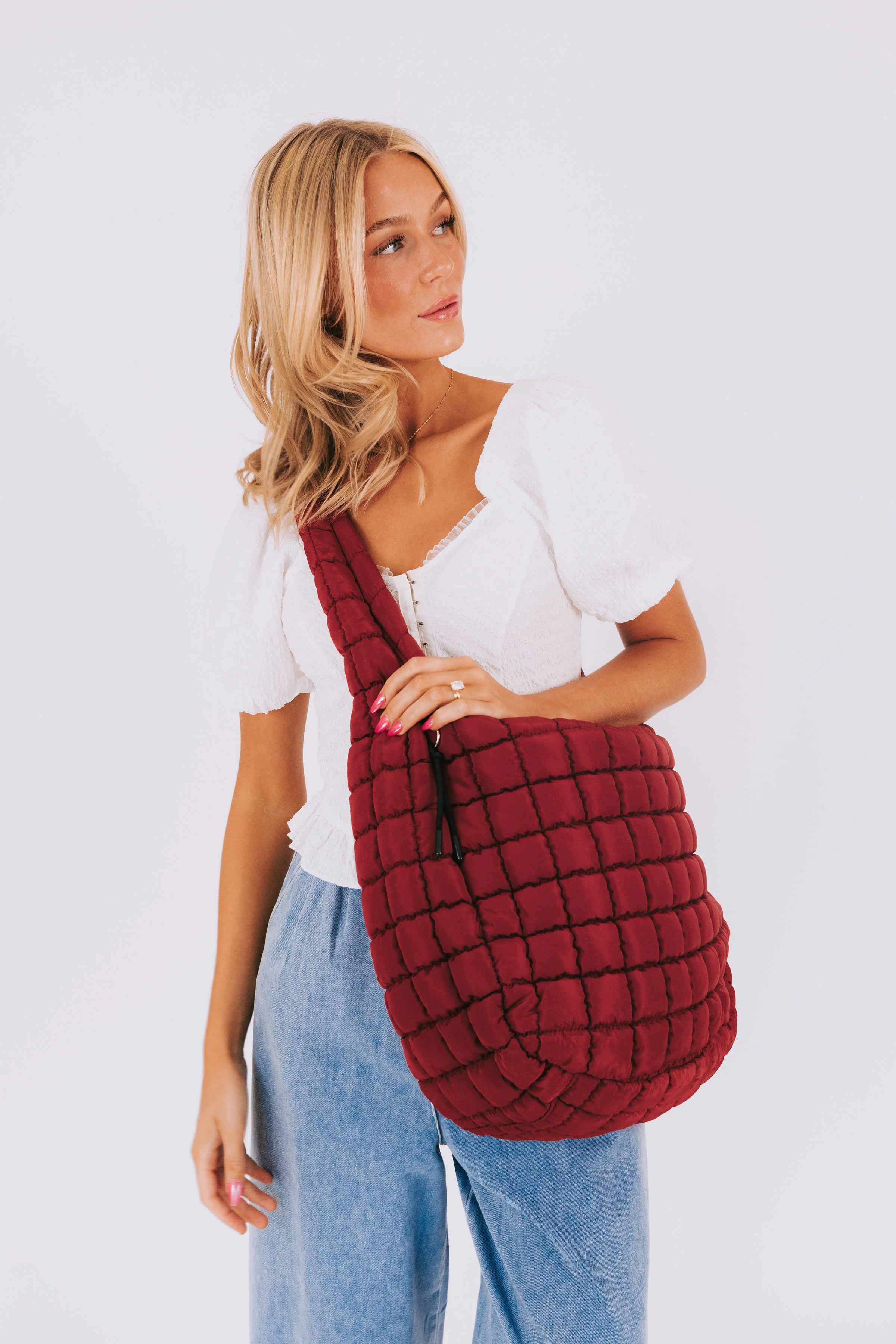 FREE PEOPLE - Quilted Carryall - 16 Colors! - Image 22