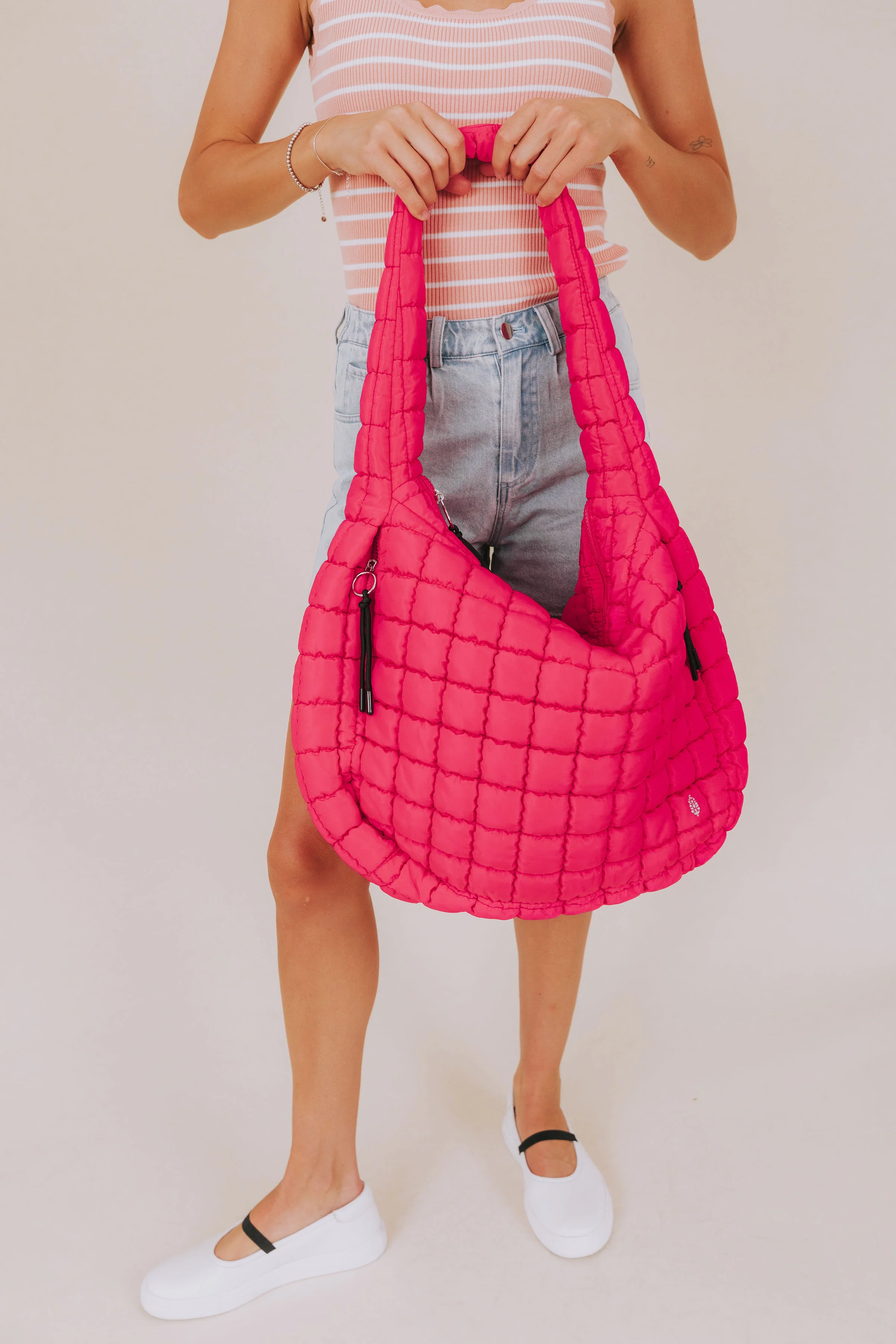 FREE PEOPLE - Quilted Carryall - 16 Colors! - Image 23