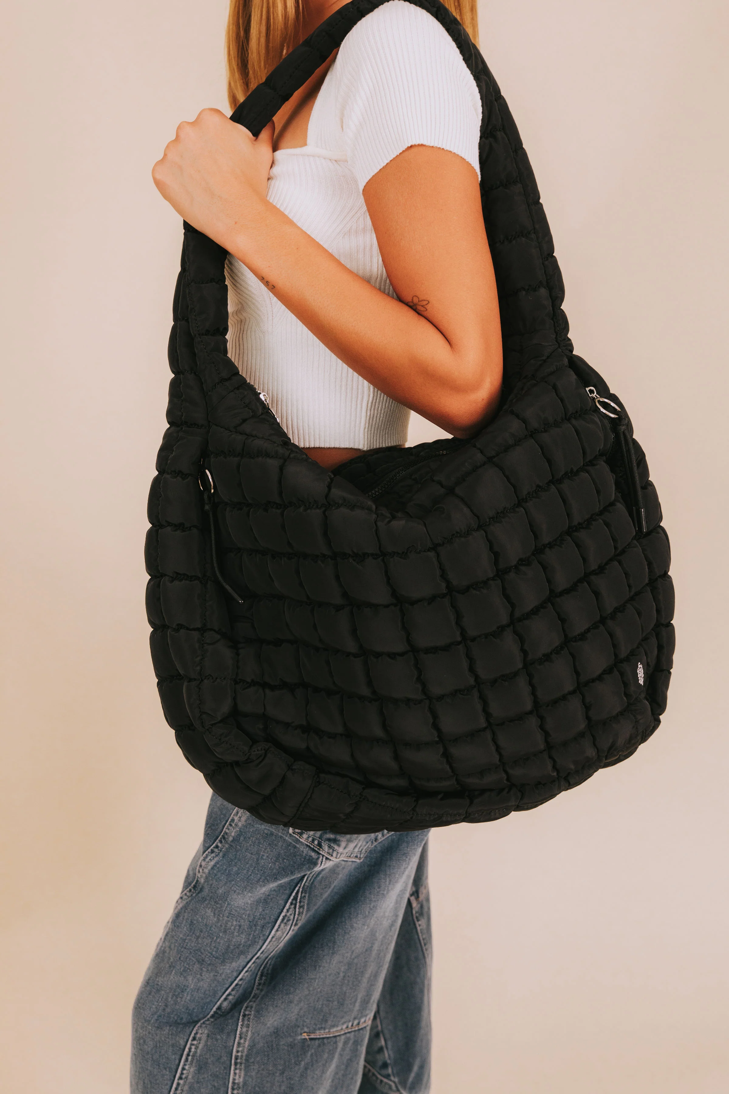 FREE PEOPLE - Quilted Carryall - 16 Colors! - Image 26