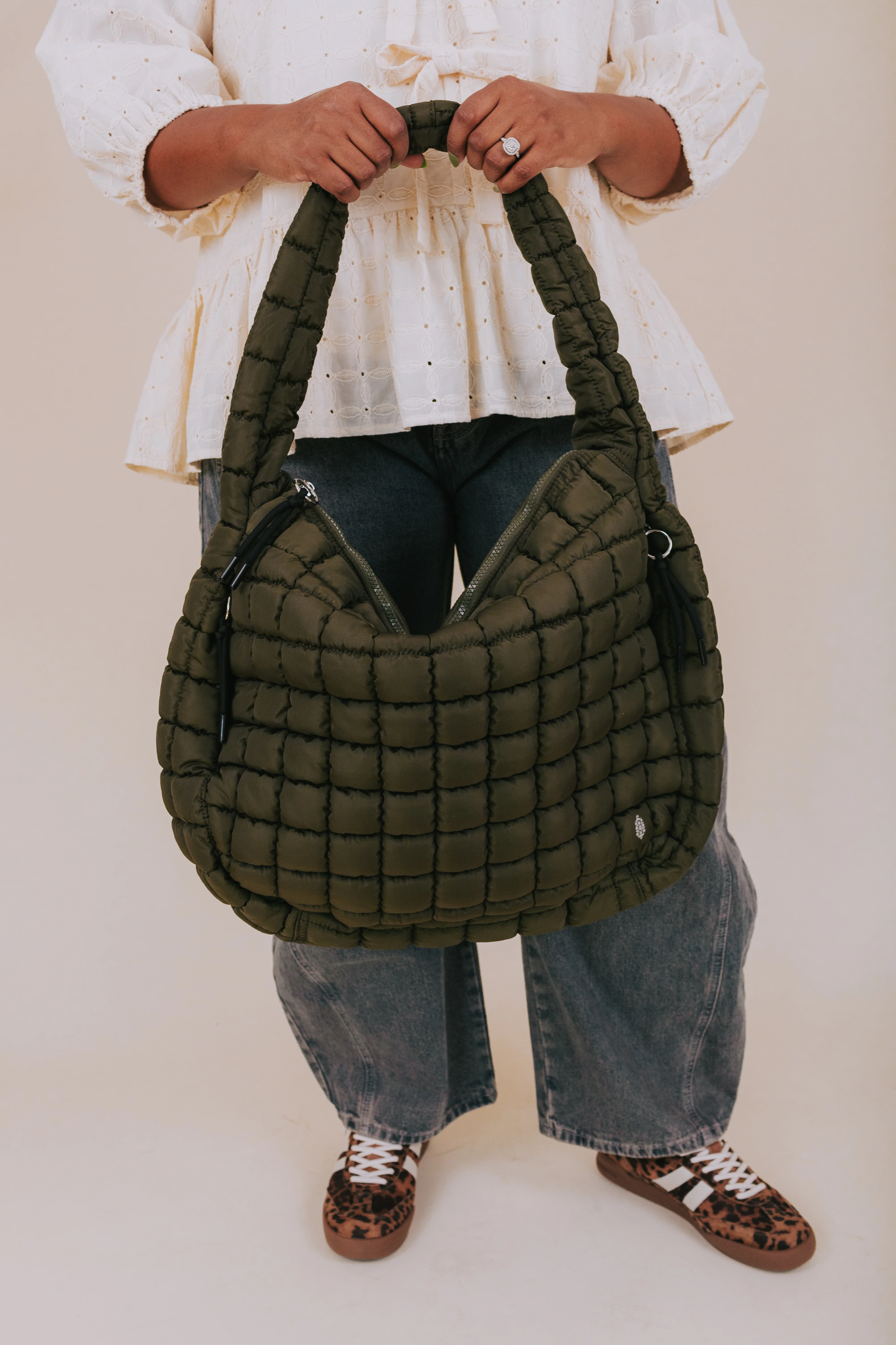 FREE PEOPLE - Quilted Carryall - 16 Colors! - Image 37