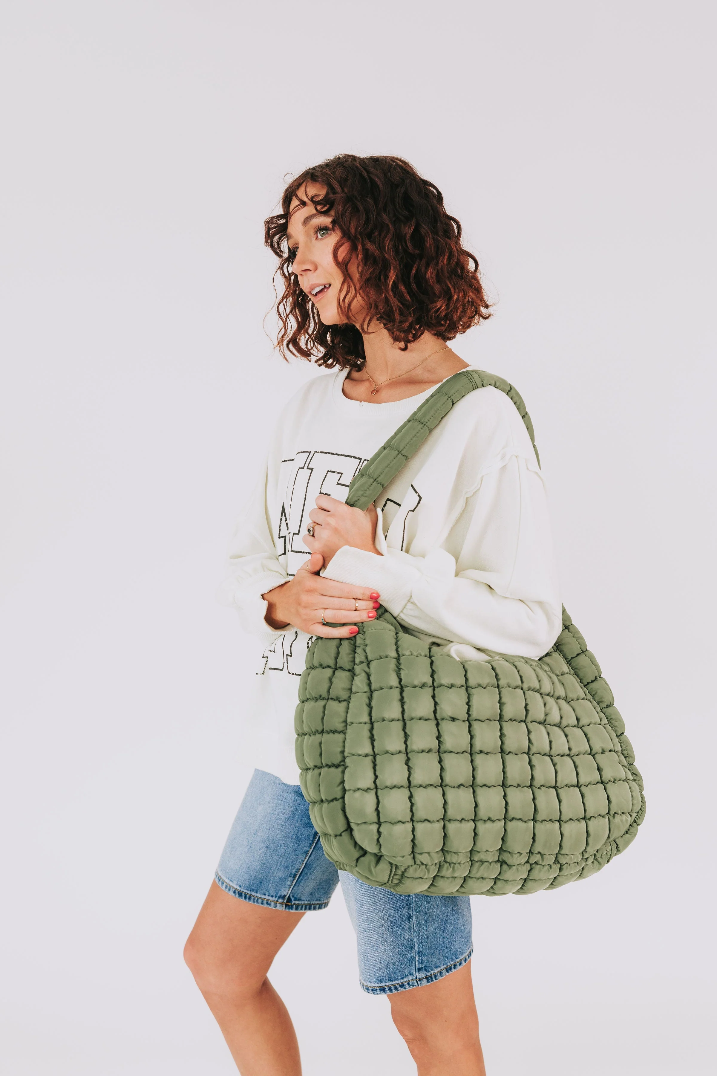 FREE PEOPLE - Quilted Carryall - 16 Colors! - Image 4