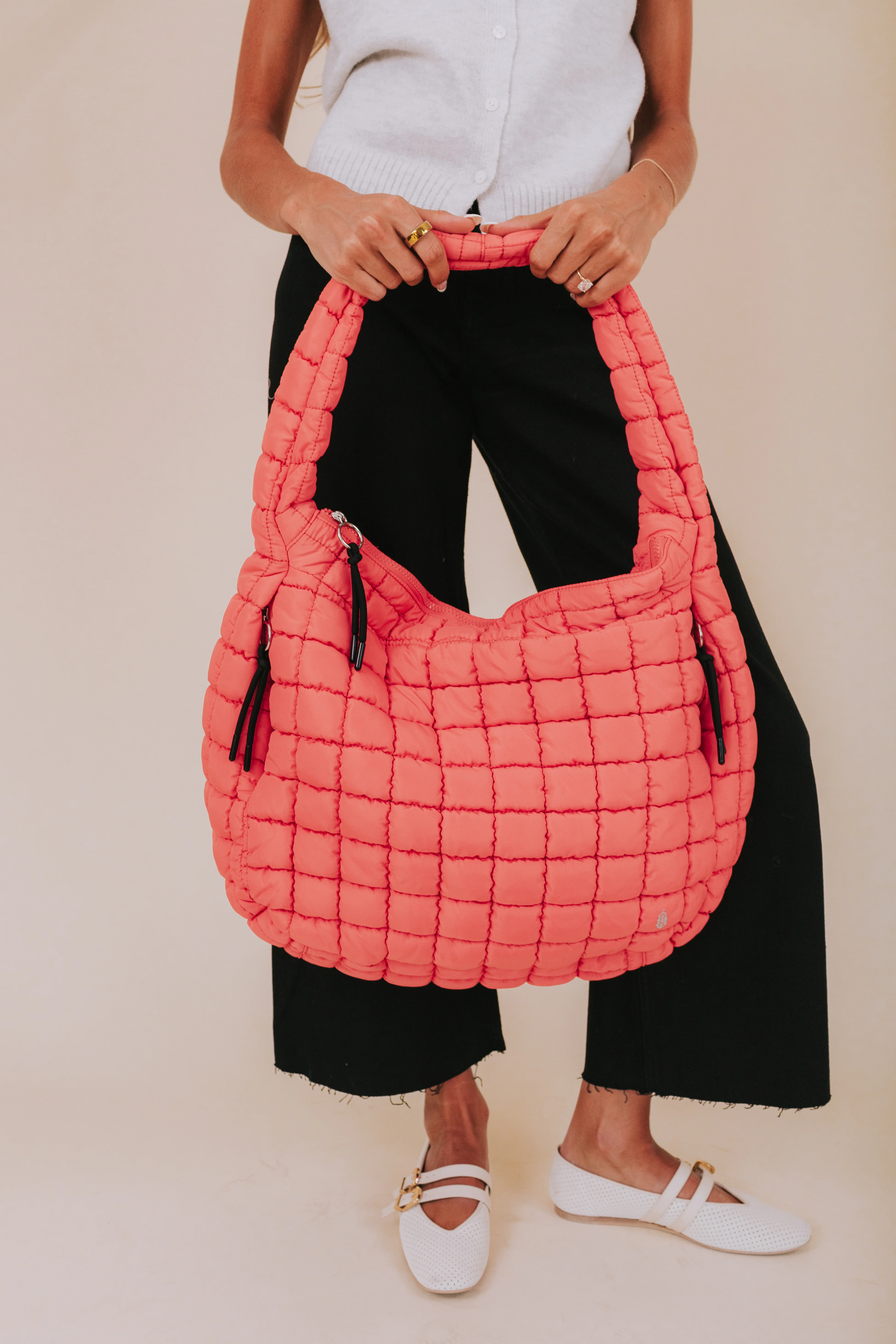 FREE PEOPLE - Quilted Carryall - 16 Colors! - Image 42