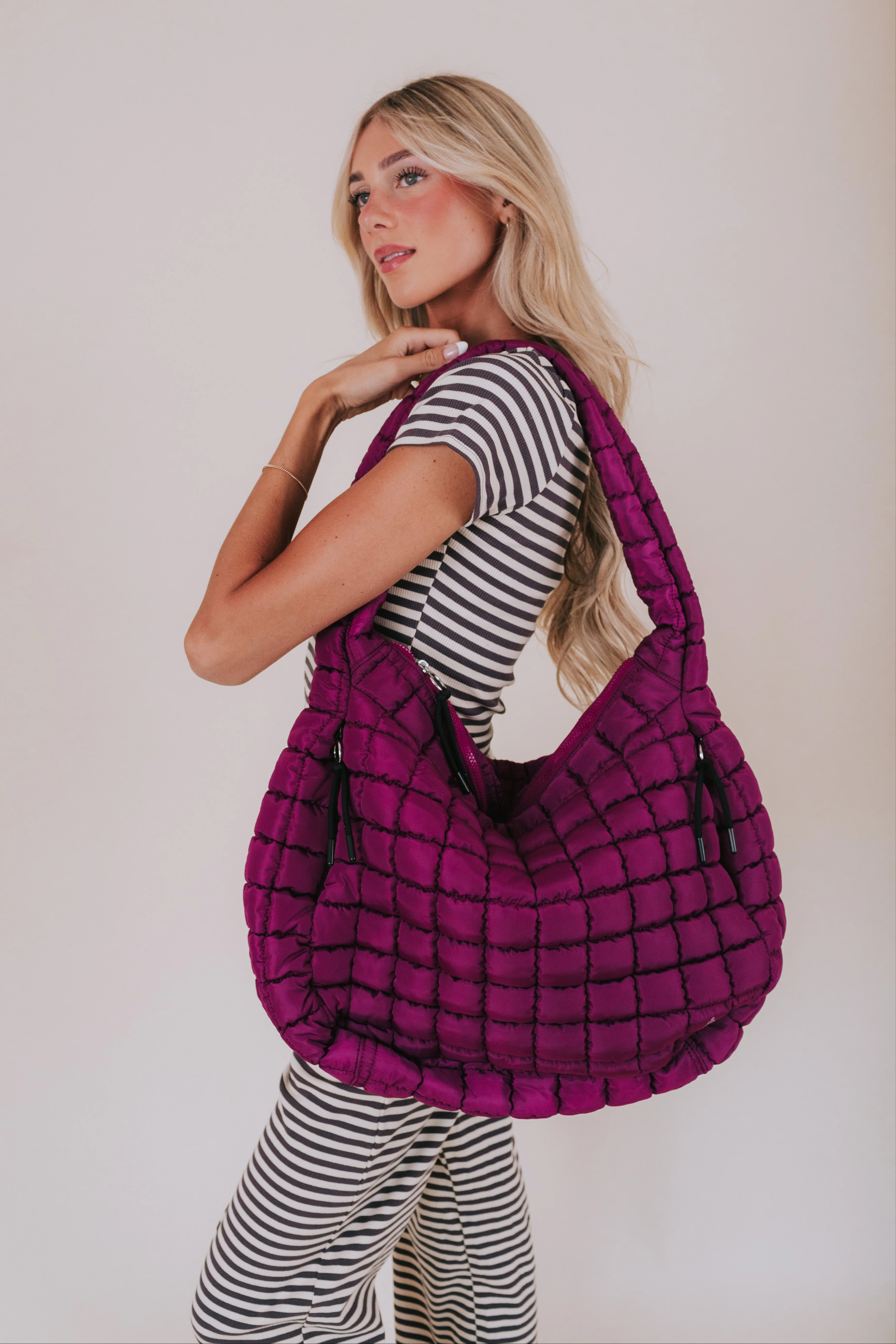 FREE PEOPLE - Quilted Carryall - 16 Colors! - Image 48