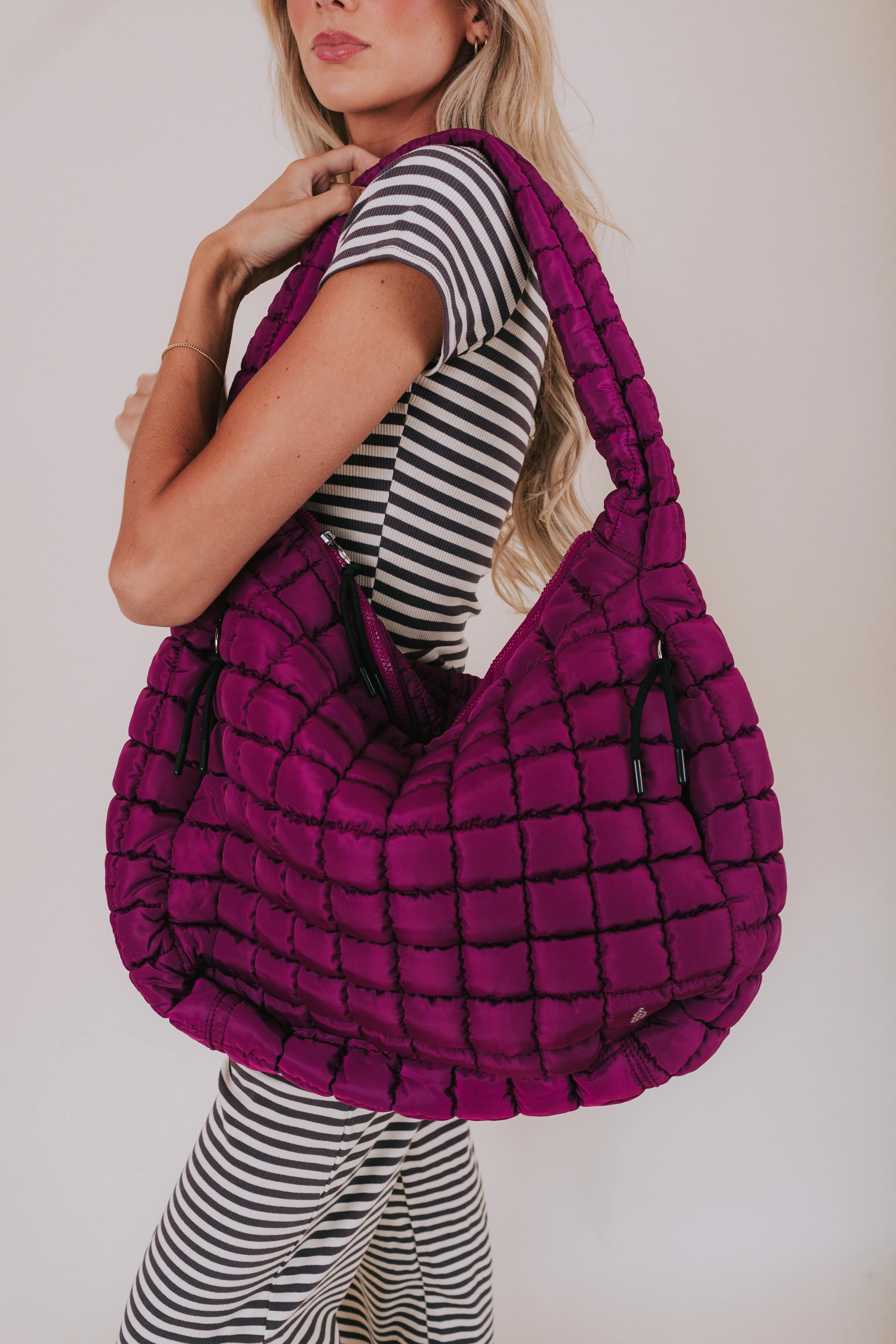 FREE PEOPLE - Quilted Carryall - 16 Colors! - Image 49