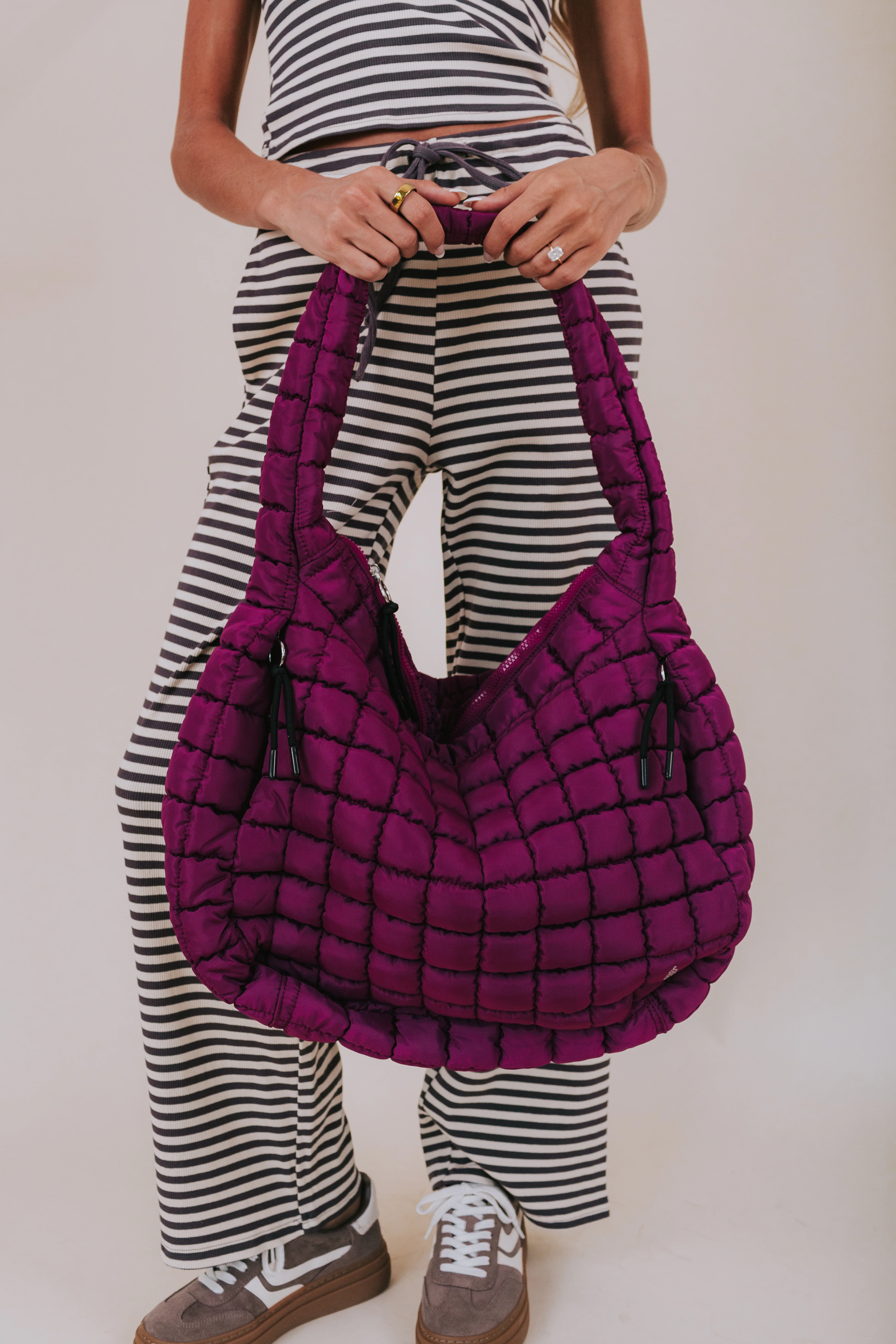 FREE PEOPLE - Quilted Carryall - 16 Colors! - Image 50