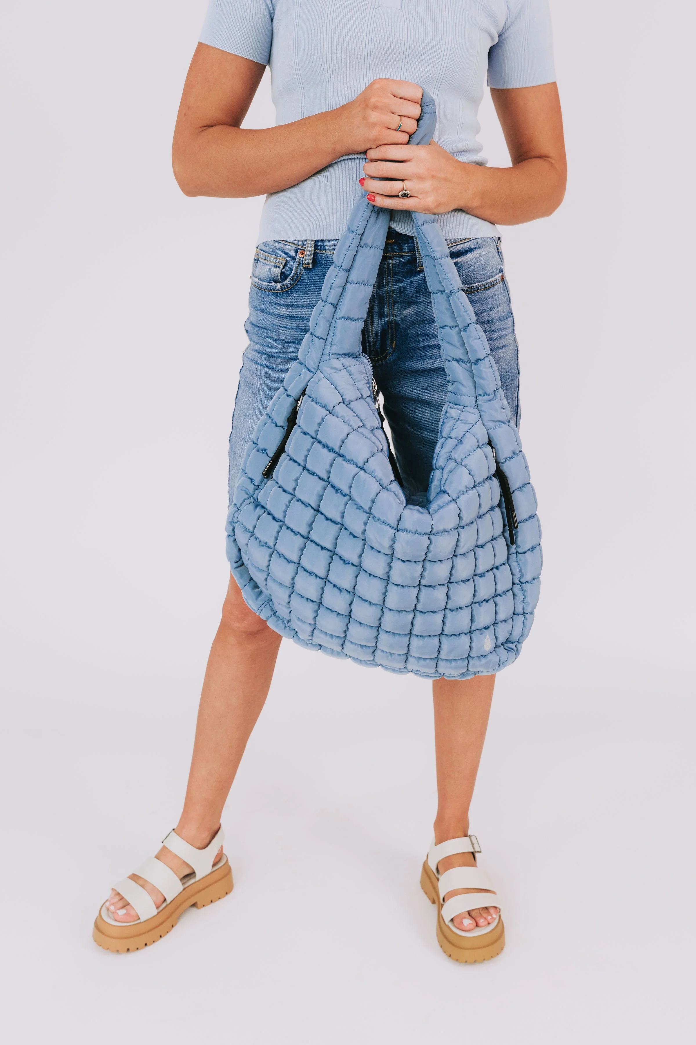 FREE PEOPLE - Quilted Carryall - 16 Colors! - Image 9