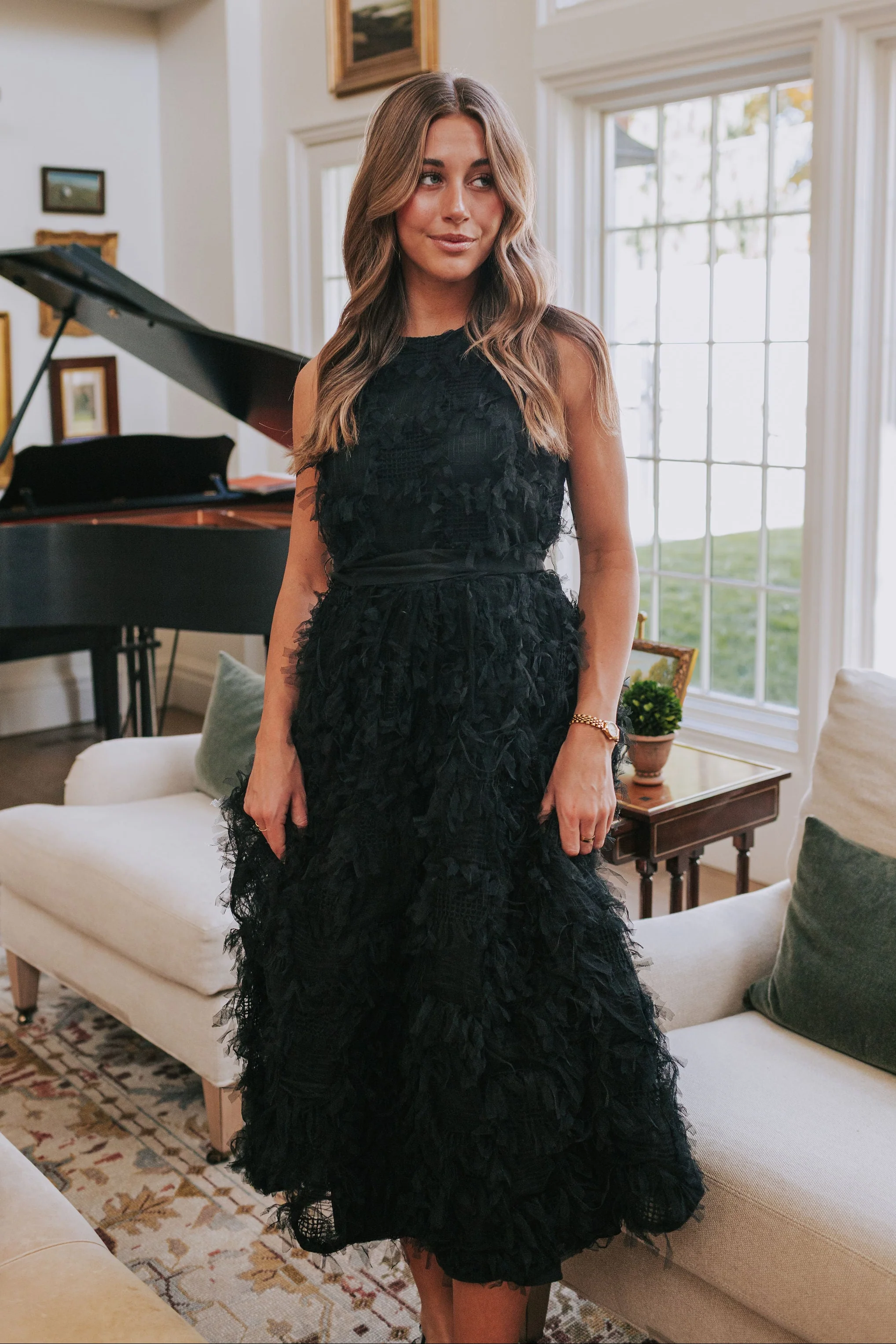 Midnight Escapade Dress - Image 8