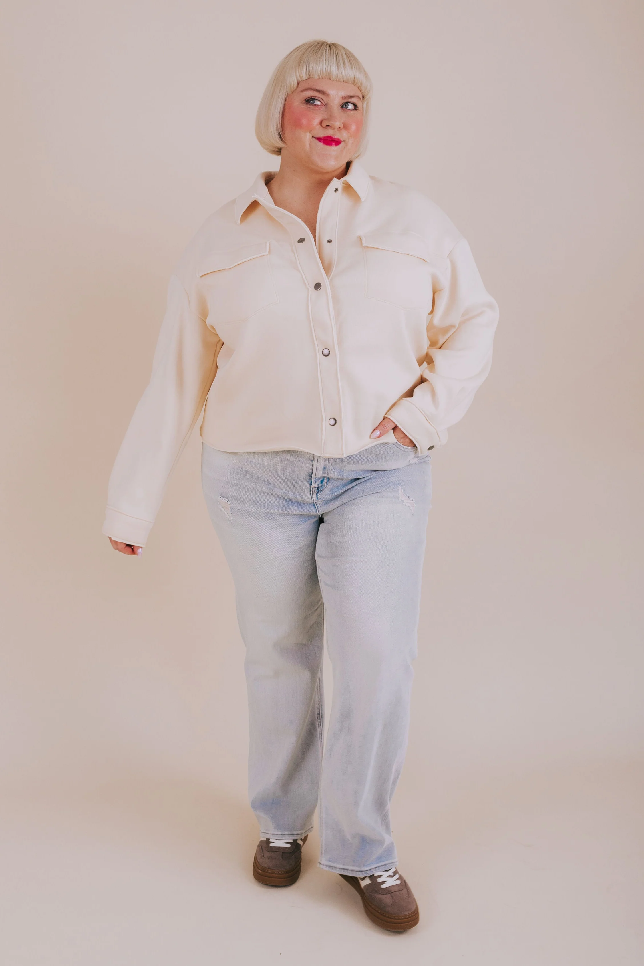 PLUS SIZE - Don't Worry Top - Image 6