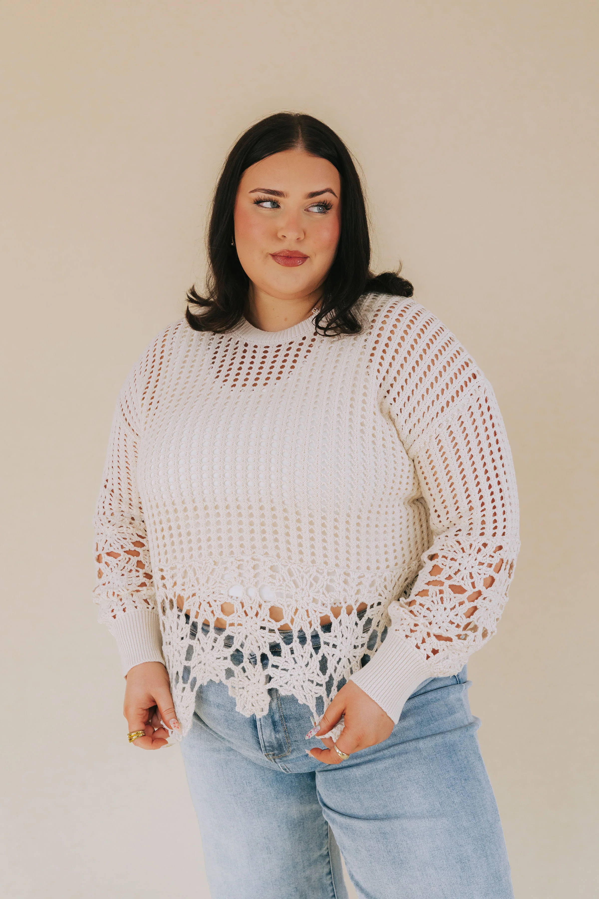 PLUS SIZE - Happy To Be Here Top - Image 4