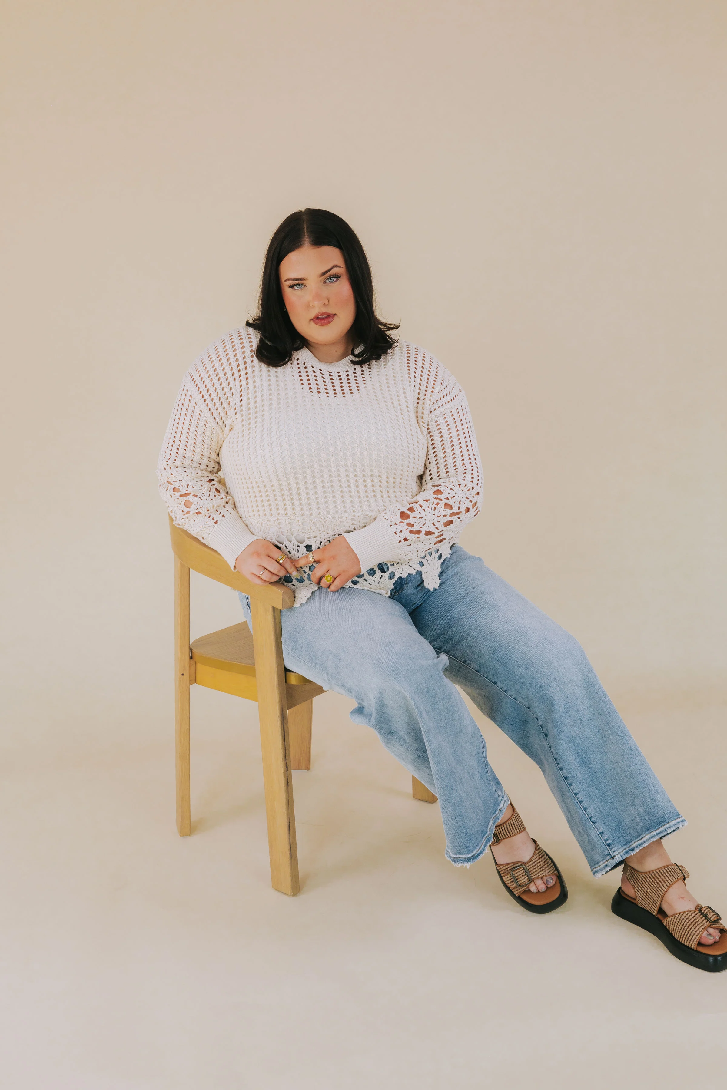 PLUS SIZE - Happy To Be Here Top - Image 7