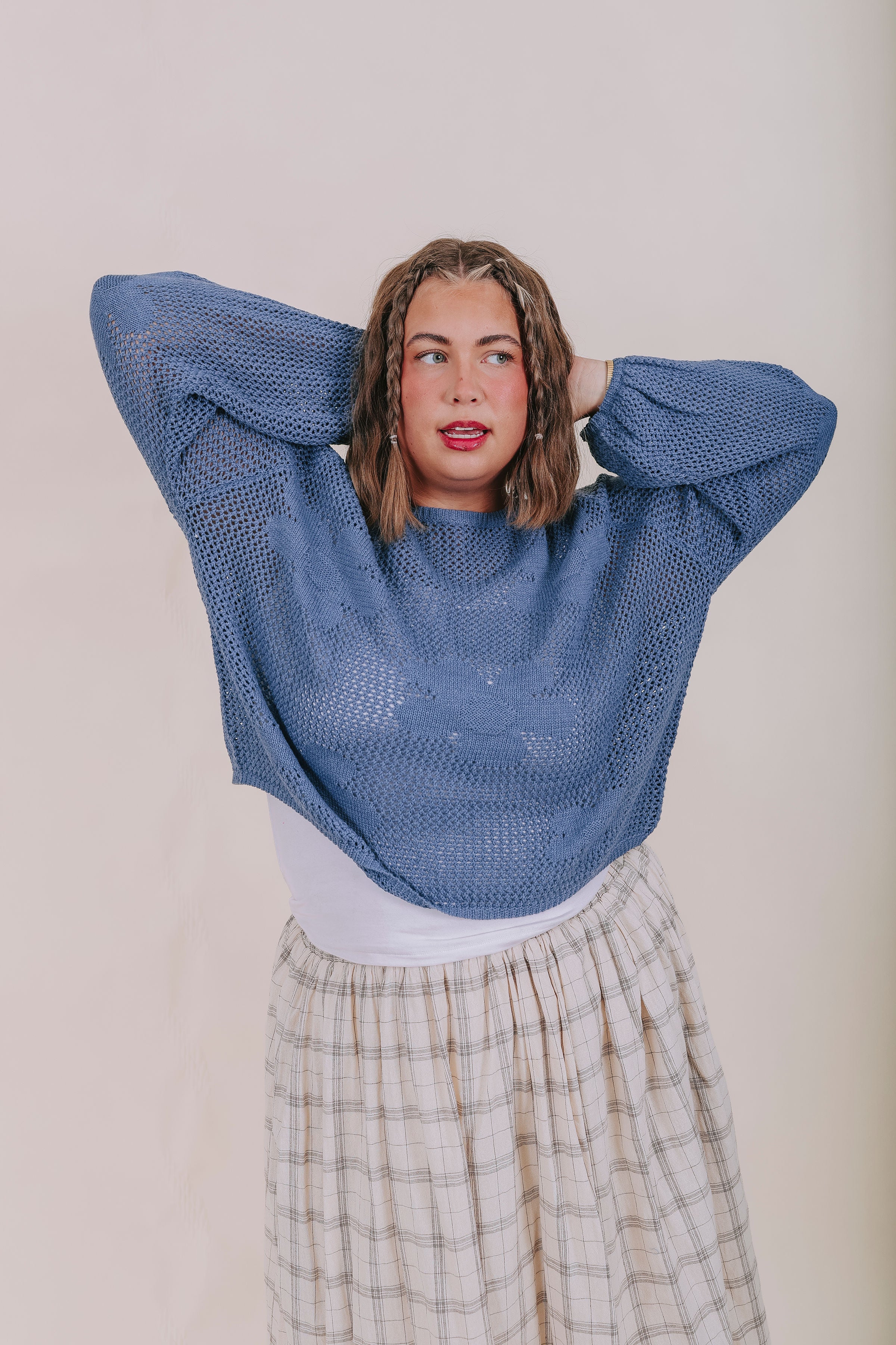 PLUS SIZE - Summer Daze Sweater - Image 3