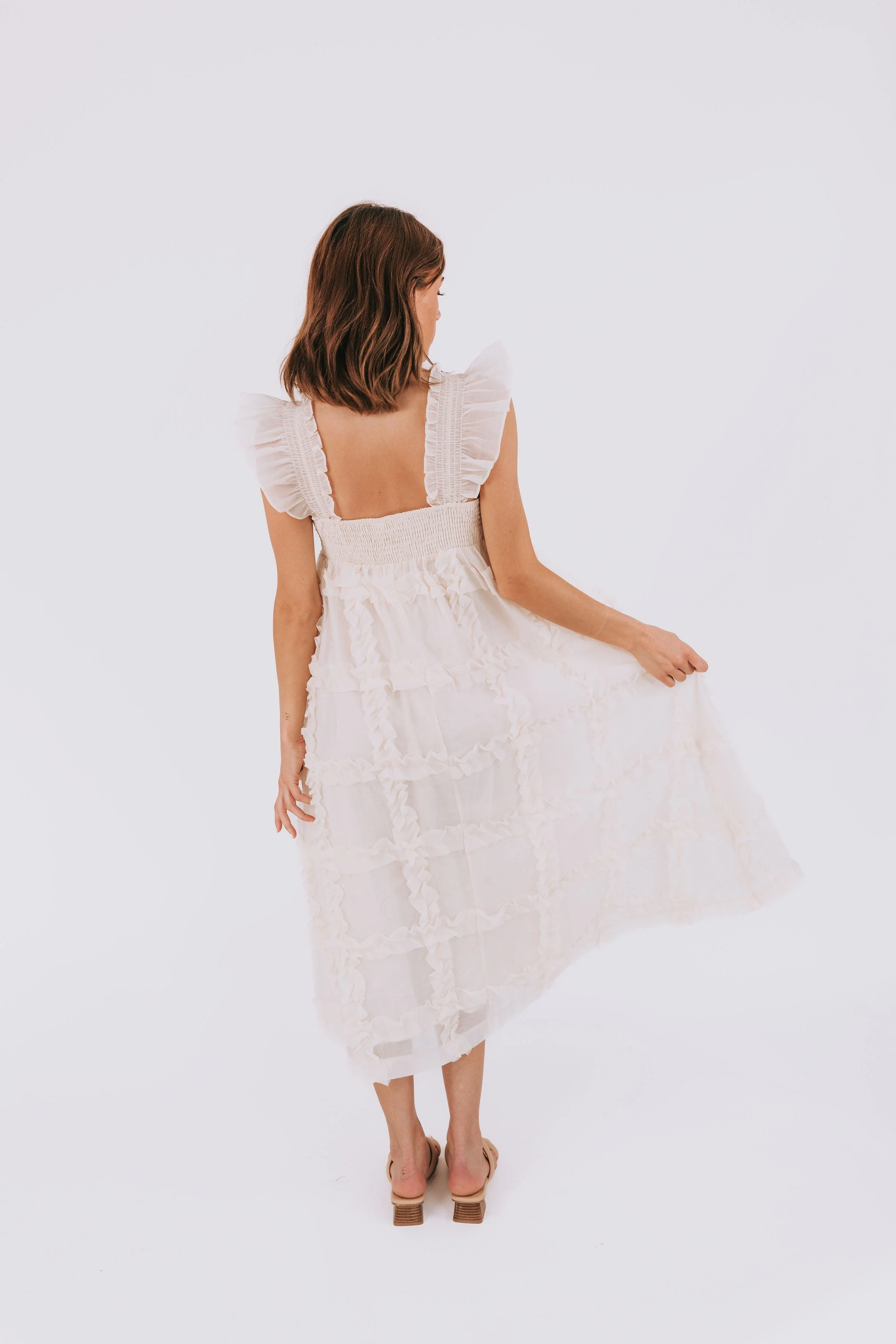 Vogue Ruffle Dress - Image 7