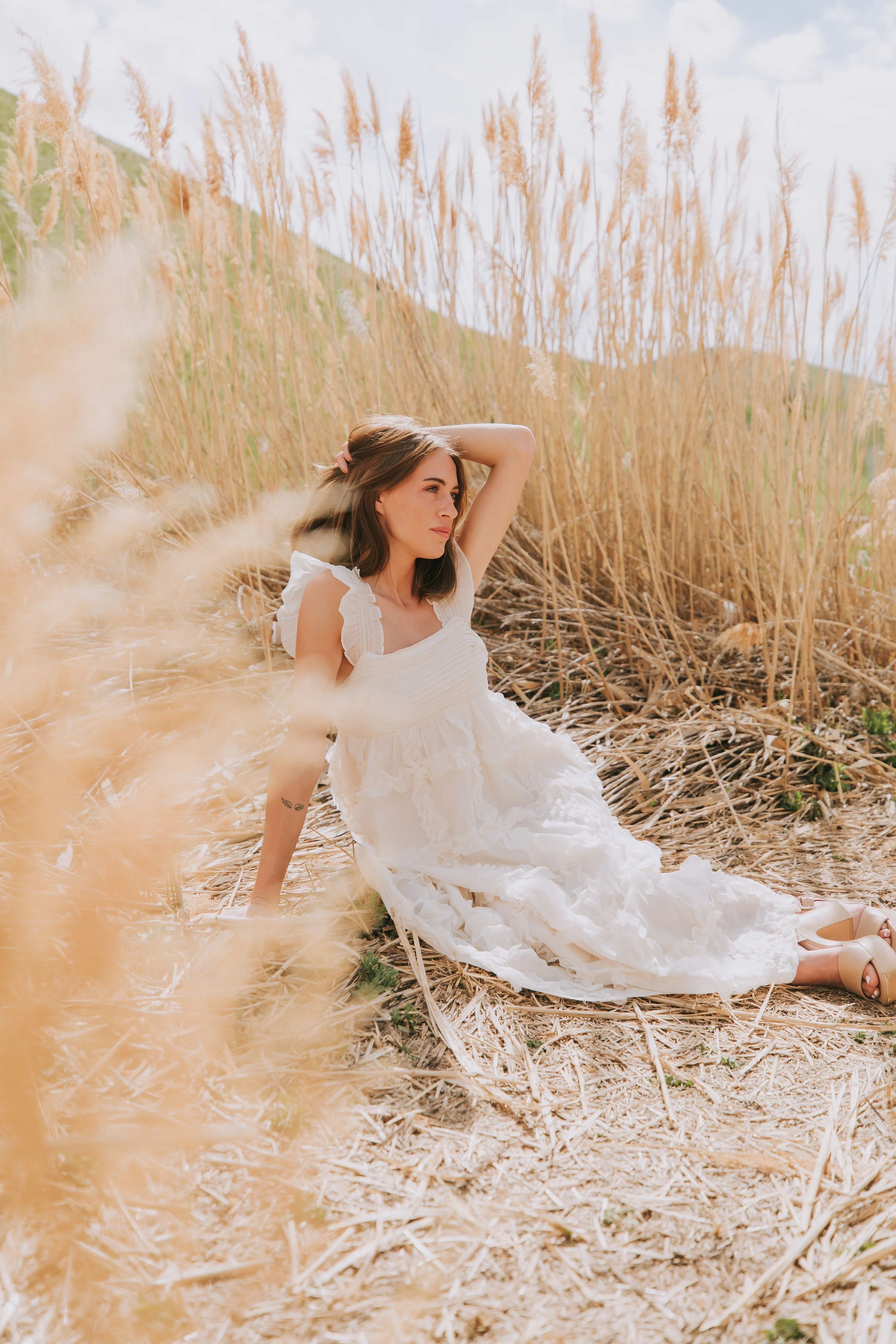 Vogue Ruffle Dress - Image 8